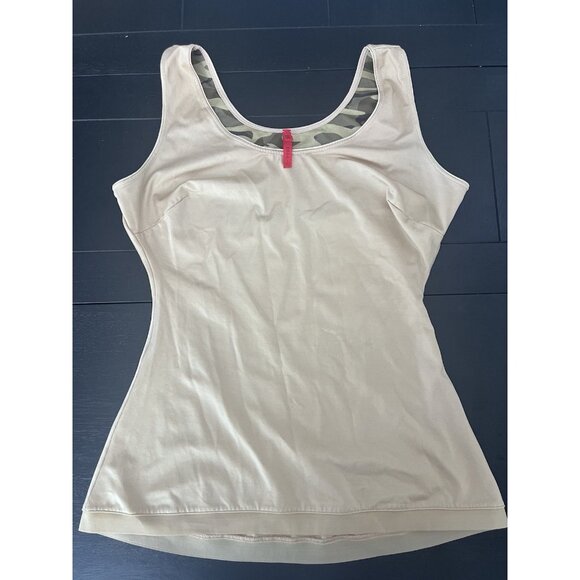 Spanx Shapewear Tank Top Size L Smoothing Sleeveless Undergarment Girdle Faja - Picture 1 of 8